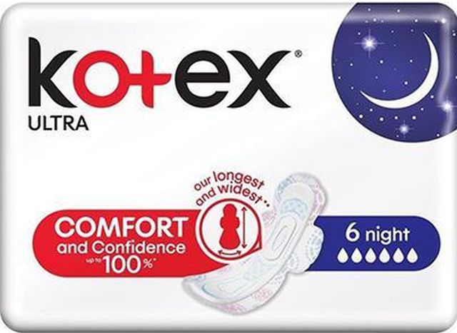 Преимущества ночных прокладок Ultra Night от Kotex