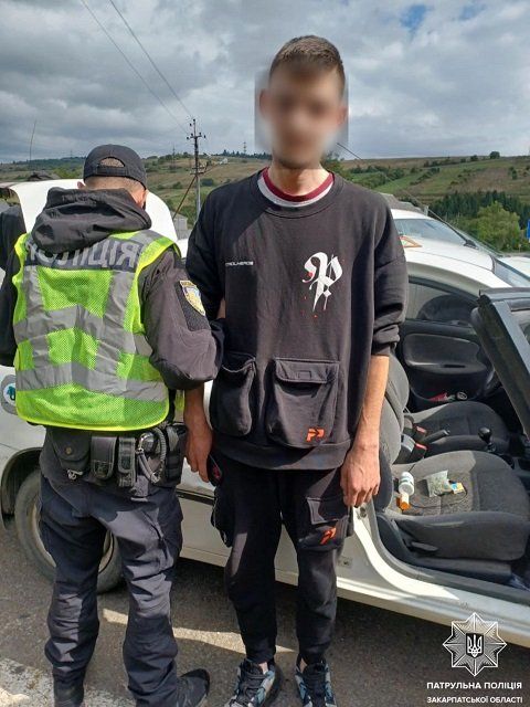 В Закарпатье обыск Daewoo подозрительного водителя дал свои плоды