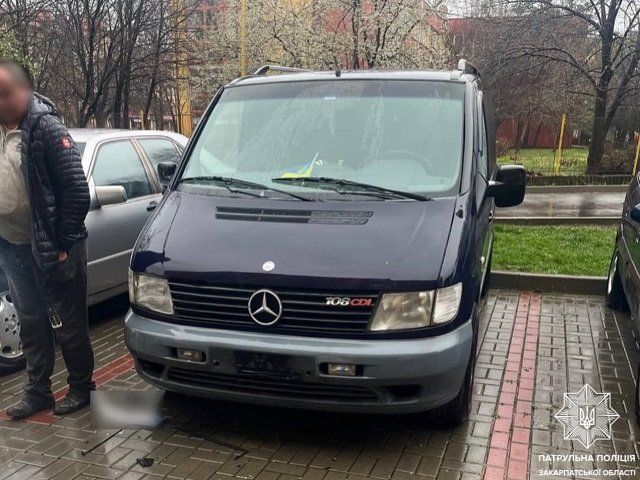 За прошедшие сутки в Ужгороде в ДТП "отметились" два пьяных водителя