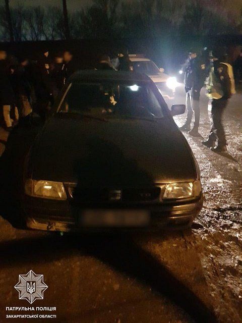В Ужгороде евробляхер влип по полной: Полиция ведет расследование 