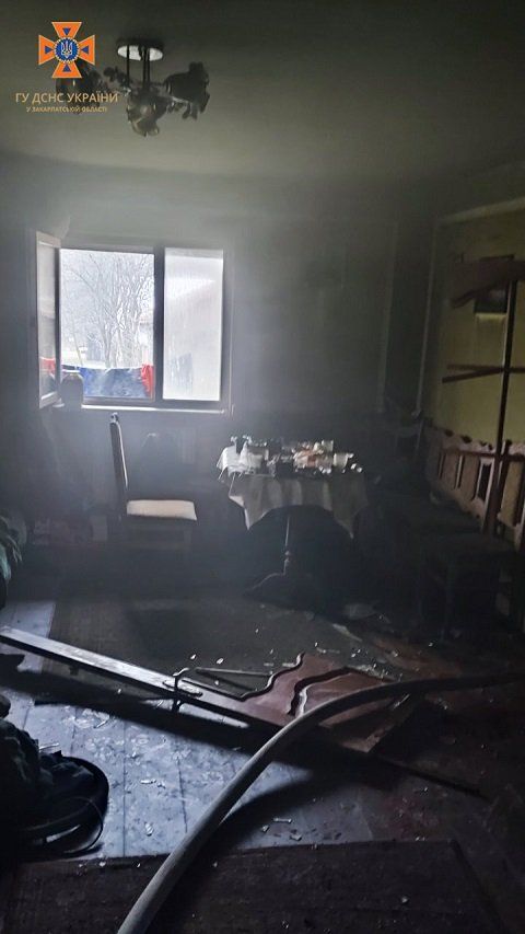 В Закарпатье пожар в спальне лишил жизни хозяина дома