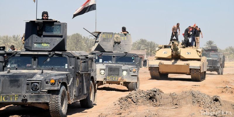 Иракские войска продолжают наступление на боевиков "ИГИЛ"