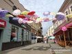 В Ужгороде установили вторую фотозону с зонтиками
