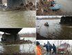 В Закарпатье спасатели занялись очисткой опор мостов