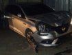 В Ужгороде девушка за рулем в наркотическом угаре "проехалась" по припаркованным автомобилям