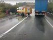 Авария в Закарпатье: Mercedes Sprinter слетел в кювет