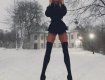 Шведская модель покоряет Instagram нереально длинными ногами
