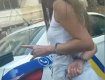В Киеве жена таможенника третий раз попалась на пьянке за рулем и попала на видео