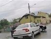 Авария в областном центре Закарпатья - столкнулись две иномарки