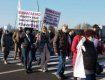 Главная трасса в Ужгород заблокирована протестующими предпринимателями (ФОТО)