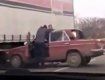 Как безумно "обнялись" в Мукачево два автомобиля