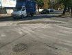 В Ужгороді водія, що розплескав по вулиці бетон, піймали відеокамерами 