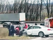 В Закарпатье на трассе не разминулись VW и фура - в аварии пострадала женщина