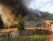В Закарпатье вспыхнул пожар в цеху по изготовлению древесных брикетов 