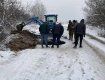 В Закарпатье произошел обвал дороги перед въездом в одно из сел