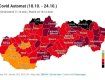 В Словакии обострилась ситуация с COVID-19 - с понедельника 5 районов станут «чёрными» 