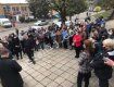 На Закарпатье жители города, который занесли в "красную" зону, вышли на протест 