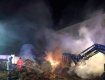 В Закарпатье масштабный пожар не могли усмирить больше 3 часов