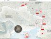 Свежая карта расположения войск России возле украинских границ