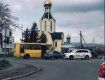 В Ужгороде на центральной улице авария с участием пассажирского автобуса 