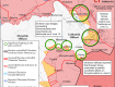 Карты боевых действий в Украине от "Института изучения войны" на 20 июня