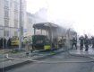 Во Львове на улице Коперника загорелся трамвай