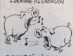 Charlie Hebdo изобразил Джамалу и Лазарева поющими свиньями