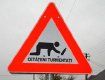 В Румынии установили новый дорожный знак: "Внимание! Пьяные"