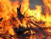 В Рахове сгорел деревянный жилой дом