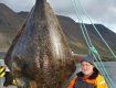 Рыбак из Германии поймал 220-кг палтуса!