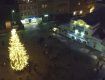 Видео новогоднего Ужгорода с высоты птичьего полета
