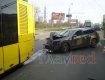 У Києві зіткнулися автомобіль Honda Accord і тролейбус.