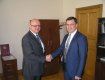 Валерий Пацкан встретился с Послом Венгрии в Украине Михалем Баером