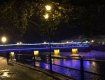 Ужгородский пешеходный мост нарядили к Новому году