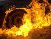 На Рахівщині дотла згоріла дорога «Toyota Land Cruiser Prado»