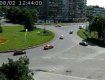 Вид Ужгорода с видеокамеры на площадь Б.Хмельницкого