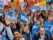 Митинг сторонников независимой Шотландии