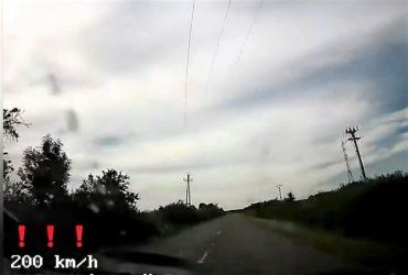 В Словакии водитель под кайфом убегал от полицейских на скорости более 200 км/ч