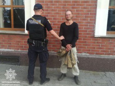 В Ужгороде преступник попался из-за слабых нервов
