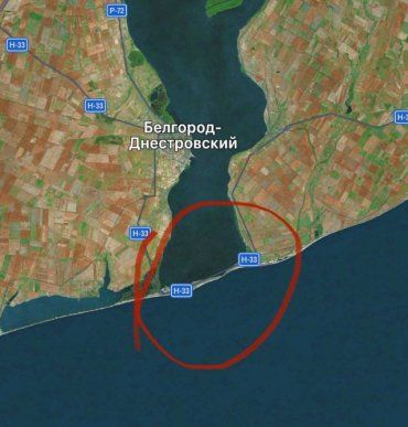 В соцсетях сообщают, что в Одессе нанесен ракетный удар по мосту в Затоке
