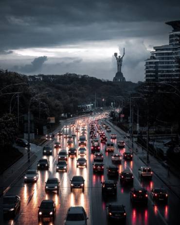 Большая часть Киева все ещё без электричества