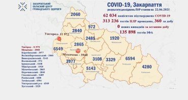 В Закарпатье за сутки не умер ни один пациент с COVID-19 и нет новых больных