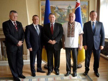 Встреча с Генеральным консулом Чехии в Закарпатской ОГА