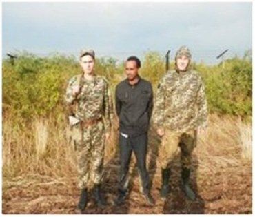 В Закарпатье у самой границы с ЕС задержали нелегала из Эритреи