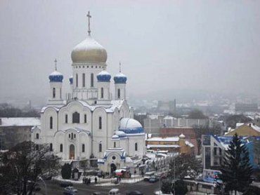 Ужгород. Хресто-Воздвиженский православный собор