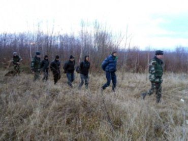 Пограничники отдела «Стужица» задержали группу нелегалов
